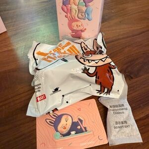 The Monsters Lazy Yoga “Americano” Labubu